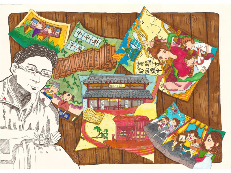 嘉兴市南湖区南湖创业og视讯602班 张怡婷《镜头下的故事》.jpg